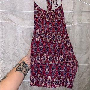 4 for $8 Boho halter crop top